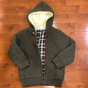 - BOYS OVS SWEATER JACKET -